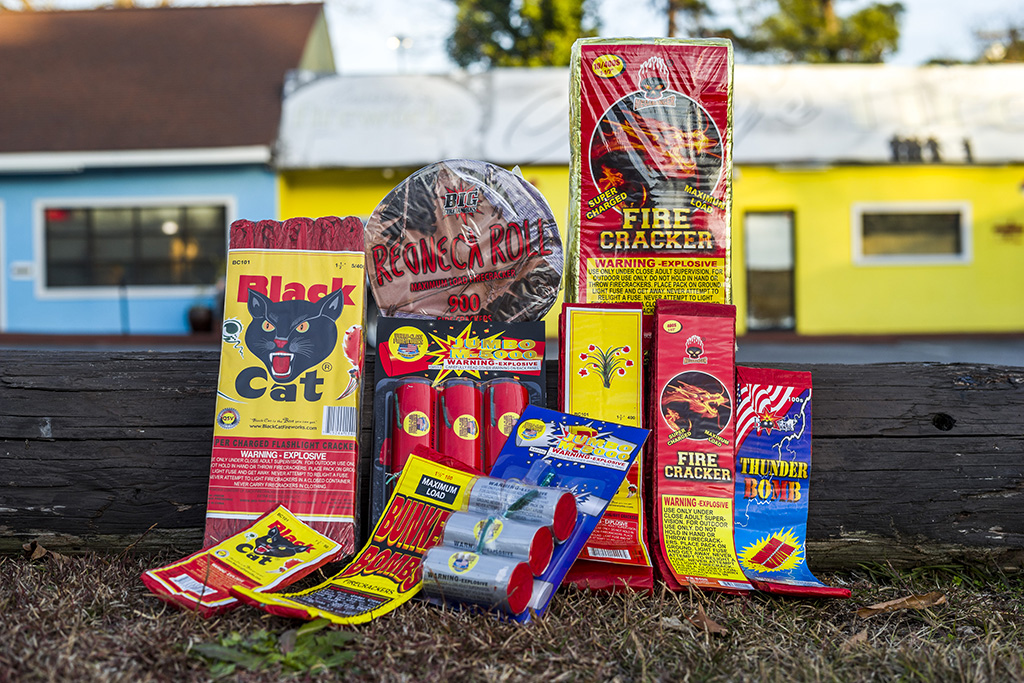 Firecrackers and Ladyfingers from Black Cat Fireworks at Casey's