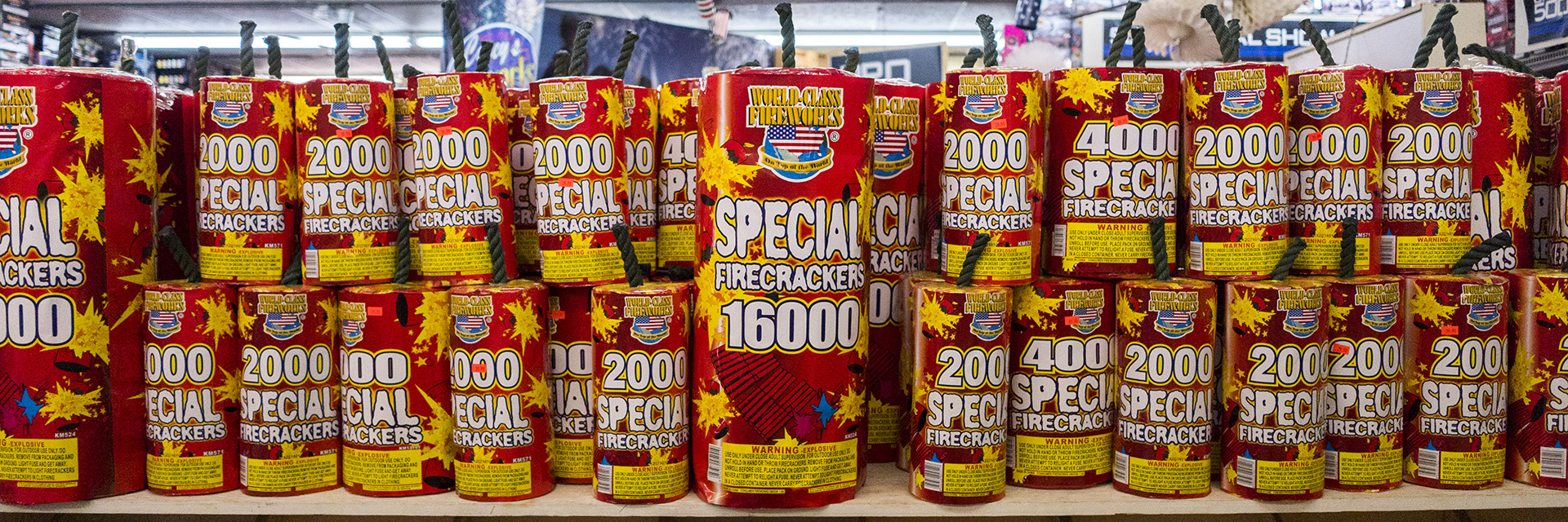 Fireworks shortage in 2021? Not at Casey's, where we have a full stock and superior selection