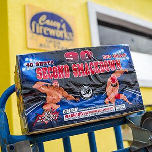 90 Second Smackdown, a long-lasting finale from Casey's Fireworks