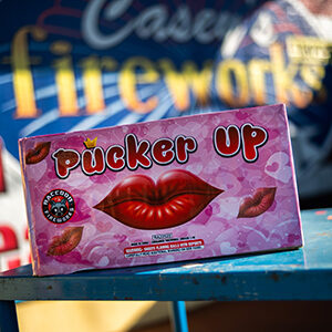 Pucker Up, a new double-shot repeater from Casey's Fireworks