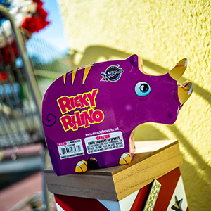 Ricky Rhino, a fun fountain from Casey's Fireworks