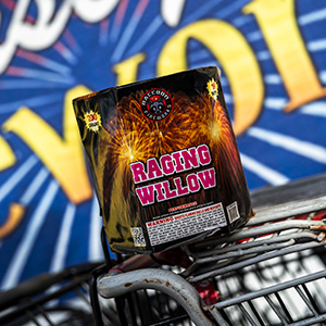 Raging Willow, a value-priced 200g firework from Casey's