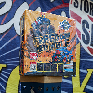 Freedom Rumble, a 100 shot Zipper finale from Casey's Fireworks