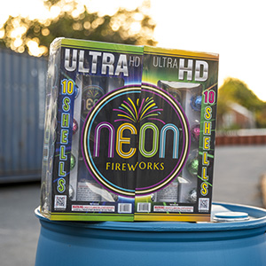 Ultra Neon, ball-style artillery shells from Casey's Fireworks