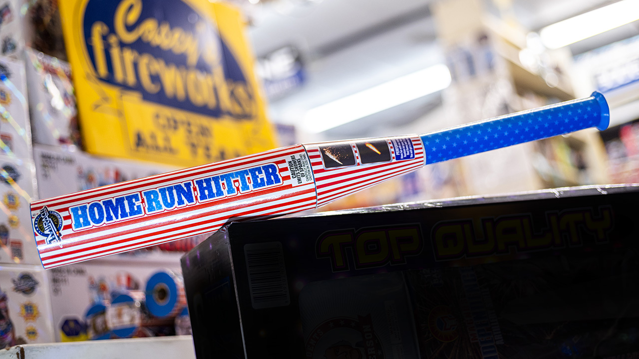 Home Run Hitter Fountain from Casey's Fireworks