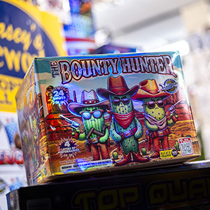The Bounty Hunter, a 4-level finale firework