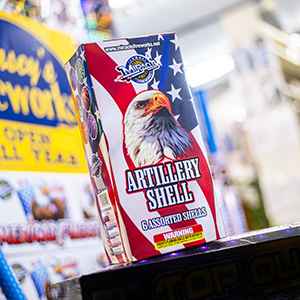 Artillery Shells, the classic mortars from Casey's Fireworks