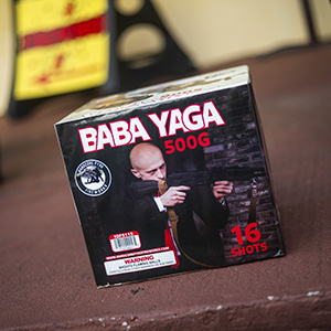 Baba Yaga, big Hardcore Firework 500g Shell