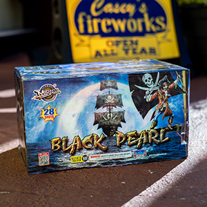 Black Pearl, an incredible 28 shot finale from Casey's Fireworks