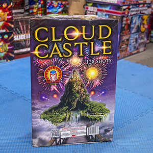 Cloud Castle, a red, white, and blue zipper finale from Magnus