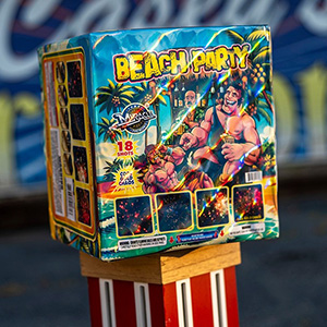 Beach Party, a 18 shot finale from Casey's Fireworks